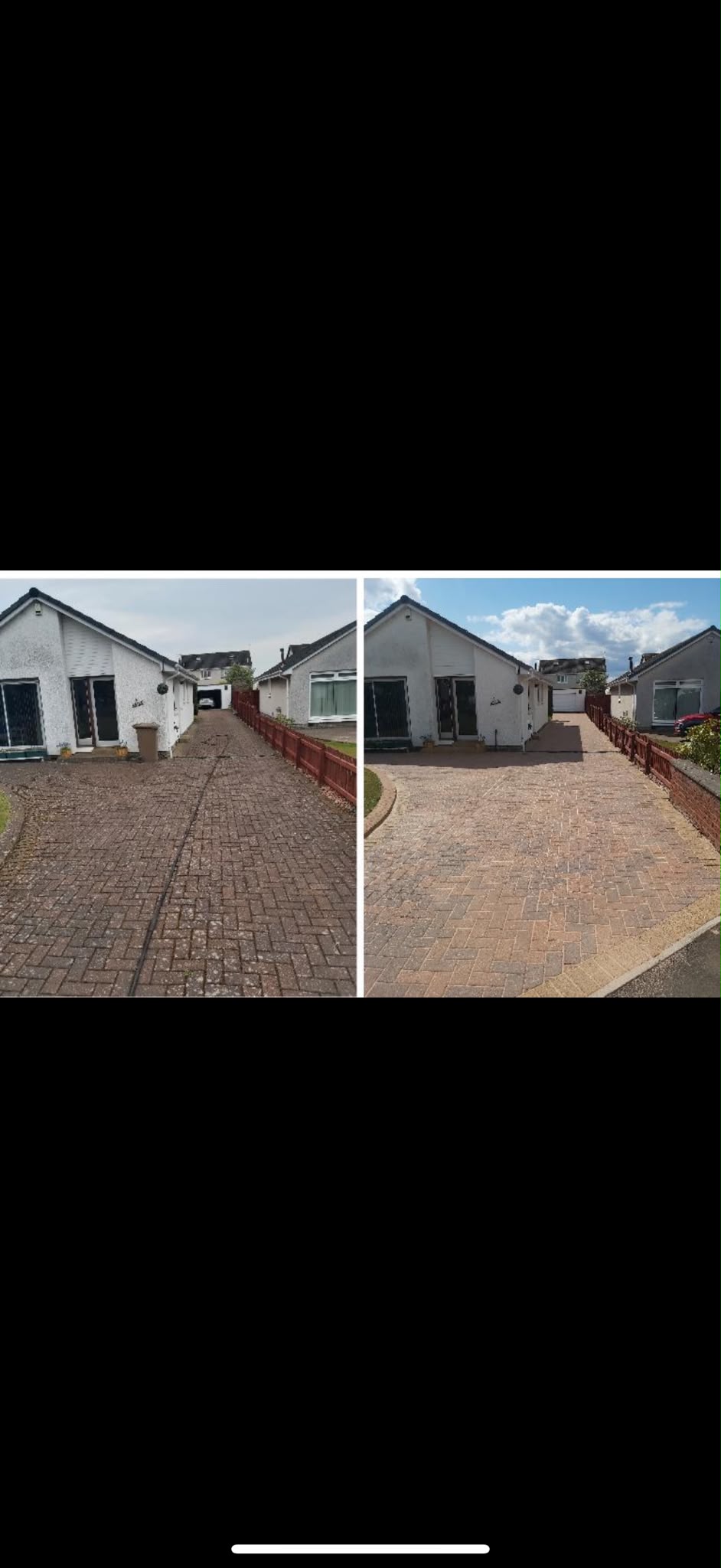 Exterior driveway, roof or patio cleaning, project image 5